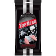 Салфетки влажные 20*16см для рук очищаю.антитабак TOP GEAR TG-48040